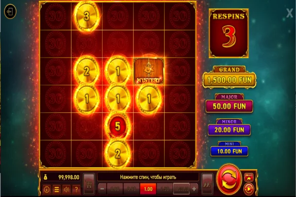 30 coins hold the jackpot 4