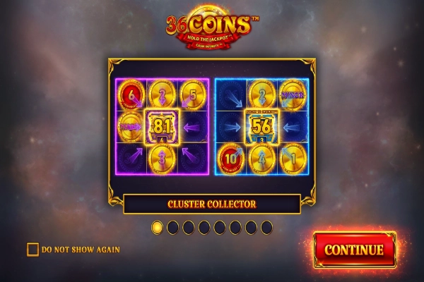 36 coins hold the jackpot 7