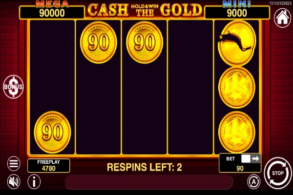 cash the gold hold and win 7