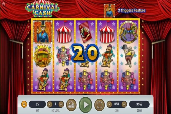 cash wheel carnival 5