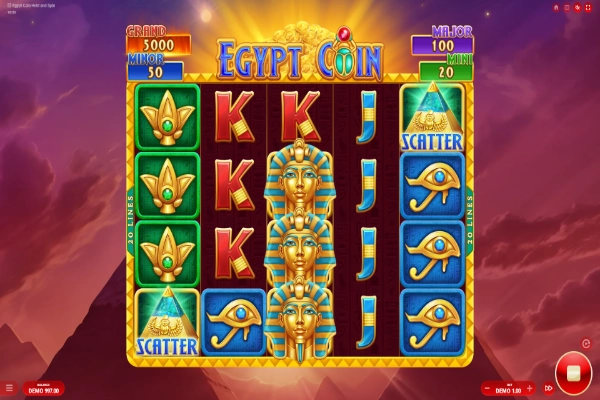 egypt coin hold and spin 3