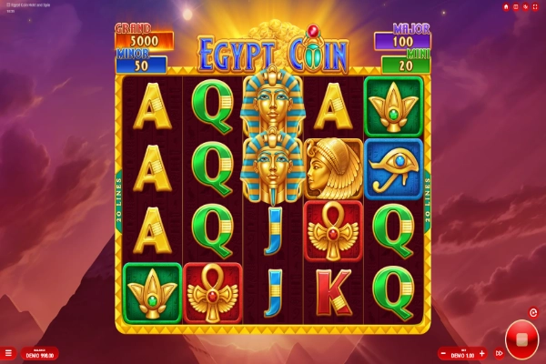 egypt coin hold and spin 4