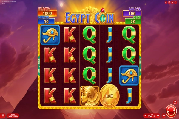 egypt coin hold and spin 6