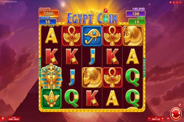 egypt coin hold and spin 7