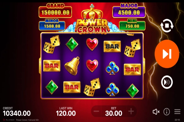 power crown hold and win 6